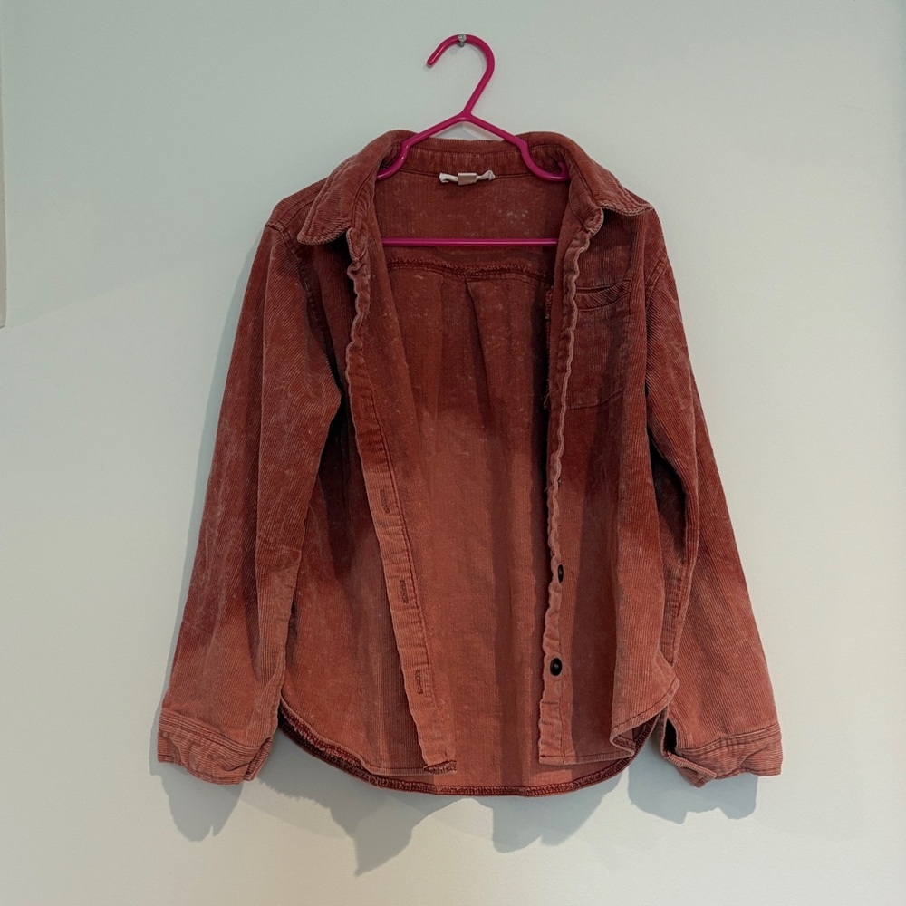 Girls Corduroy shacket